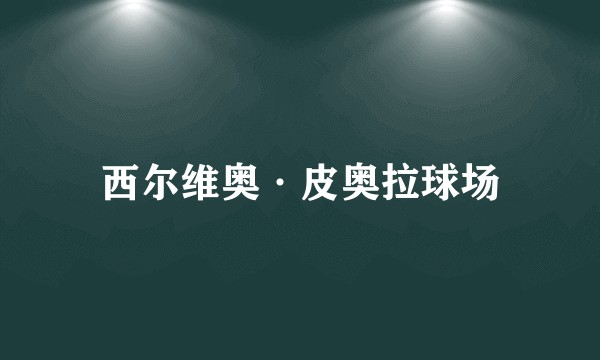 西尔维奥·皮奥拉球场