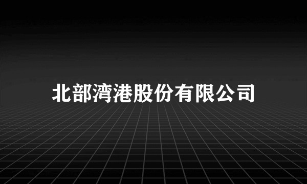 北部湾港股份有限公司