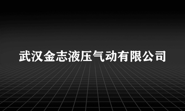 武汉金志液压气动有限公司