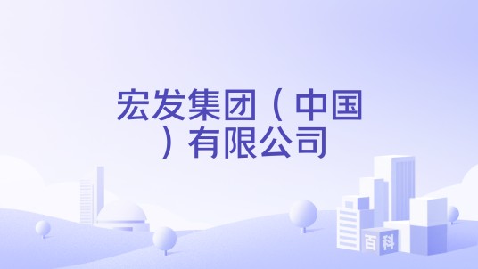 宏发集团（中国）有限公司