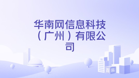 华南网信息科技（广州）有限公司