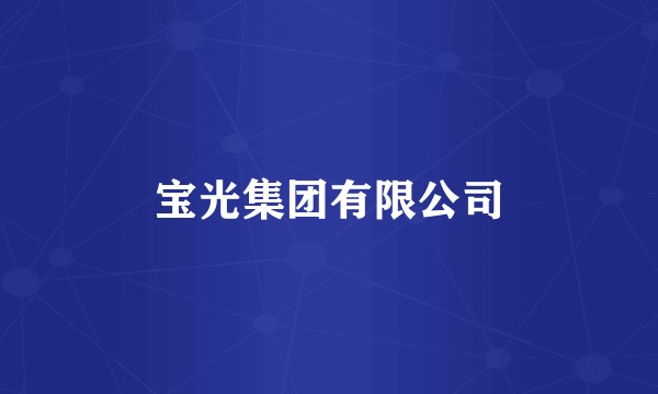 宝光集团有限公司