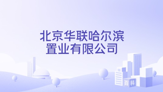 北京华联哈尔滨置业有限公司
