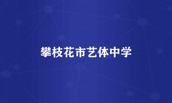 攀枝花市艺体中学