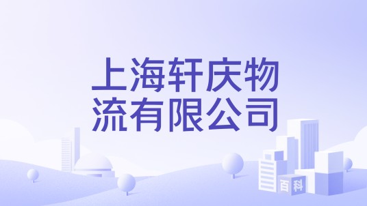 上海轩庆物流有限公司