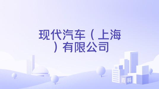 现代汽车（上海）有限公司