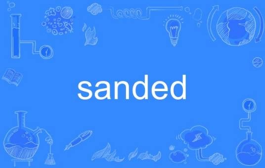 sanded