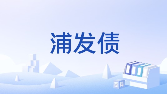 浦发债