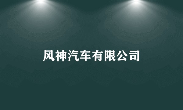 风神汽车有限公司