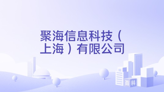 聚海信息科技(上海)有限公司