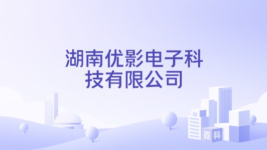 湖南优影电子科技有限公司