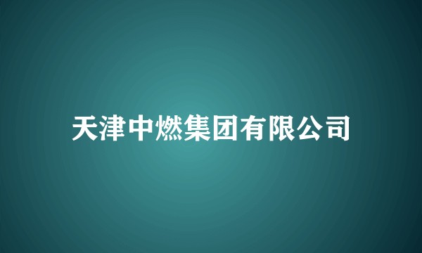天津中燃集团有限公司