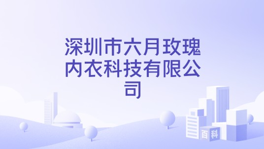 深圳市六月玫瑰内衣科技有限公司