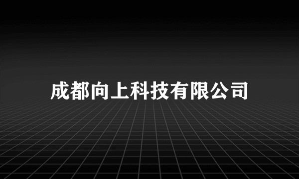 成都向上科技有限公司