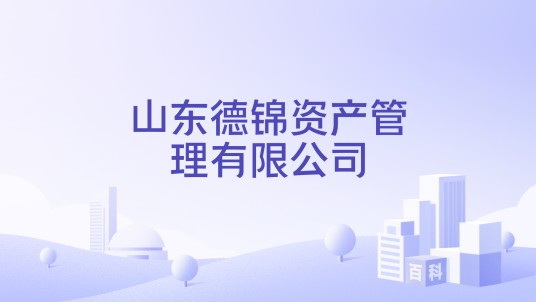山东德锦资产管理有限公司