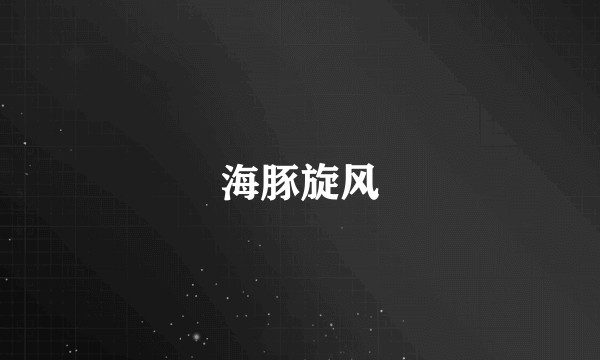 海豚旋风