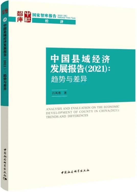 中国县域经济发展报告(2021)：趋势与差异