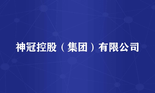 神冠控股（集团）有限公司
