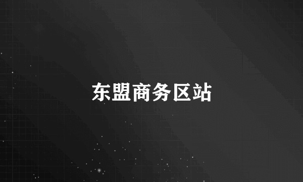 东盟商务区站
