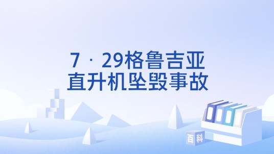 7·29格鲁吉亚直升机坠毁事故