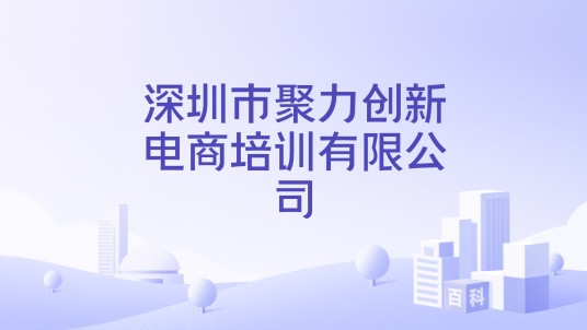 深圳市聚力创新电商培训有限公司