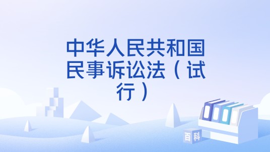 中华人民共和国民事诉讼法（试行）