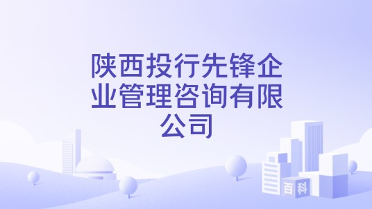 陕西投行先锋企业管理咨询有限公司