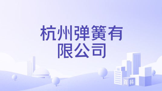 杭州弹簧有限公司