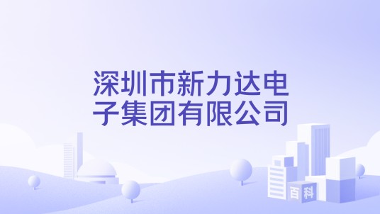 深圳市新力达电子集团有限公司