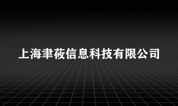 上海聿莜信息科技有限公司