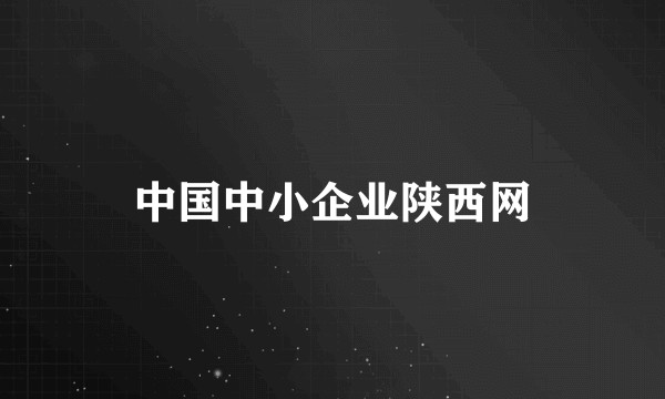 中国中小企业陕西网