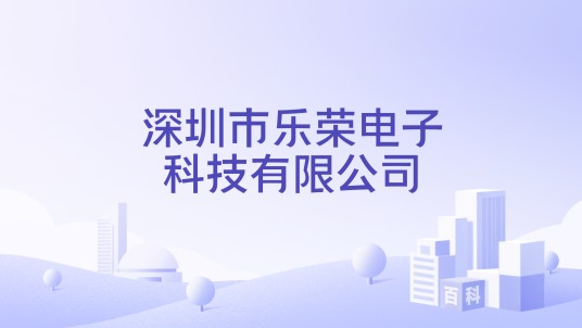 深圳市乐荣电子科技有限公司