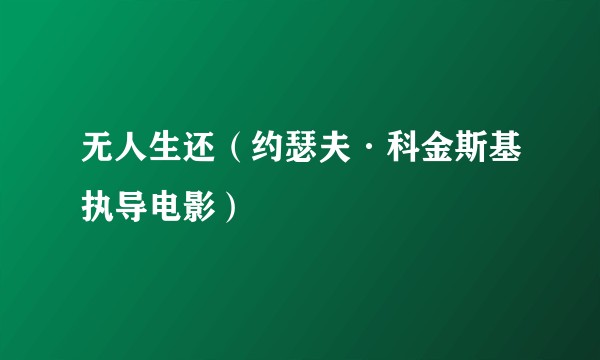 无人生还（约瑟夫·科金斯基执导电影）