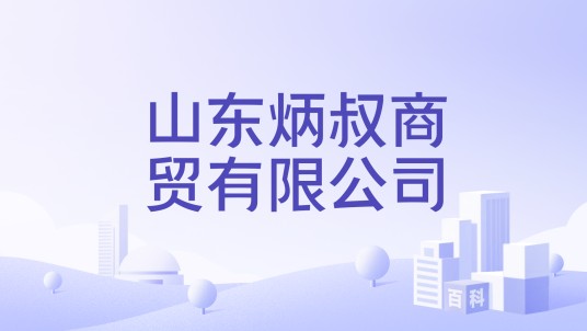 山东炳叔商贸有限公司