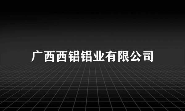 广西西铝铝业有限公司