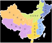 中国地理区划