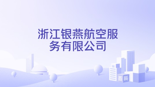 浙江银燕航空服务有限公司