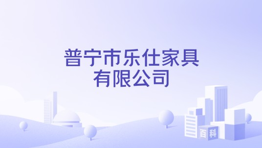 普宁市乐仕家具有限公司