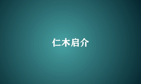 仁木启介