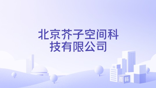 北京芥子空间科技有限公司