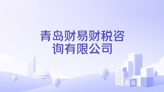 青岛财易财税咨询有限公司