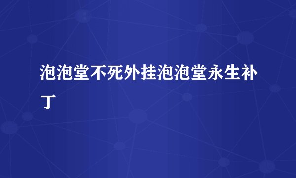 泡泡堂不死外挂泡泡堂永生补丁