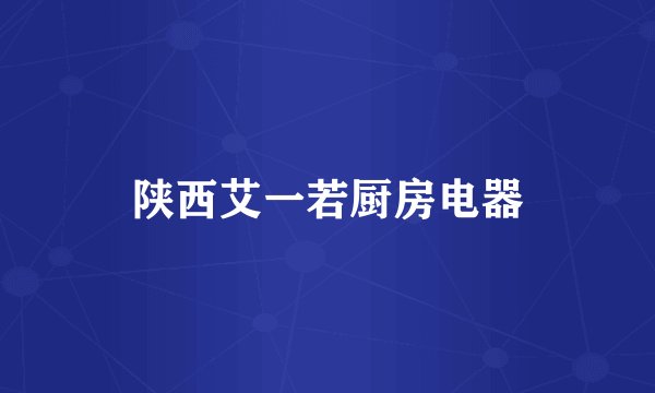 陕西艾一若厨房电器