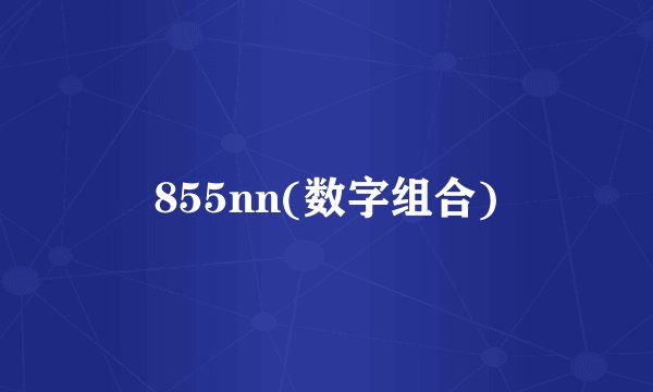 855nn(数字组合)
