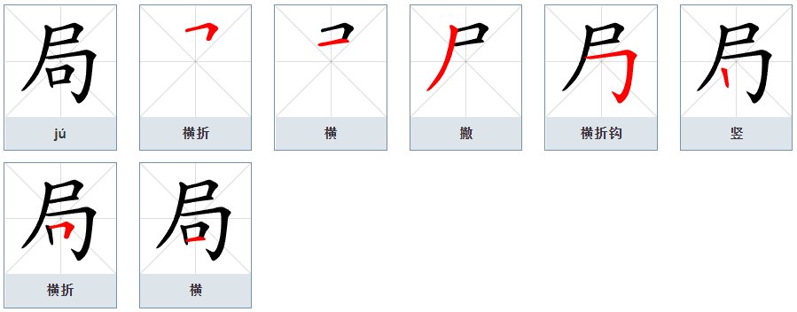 局字的结构是什么？