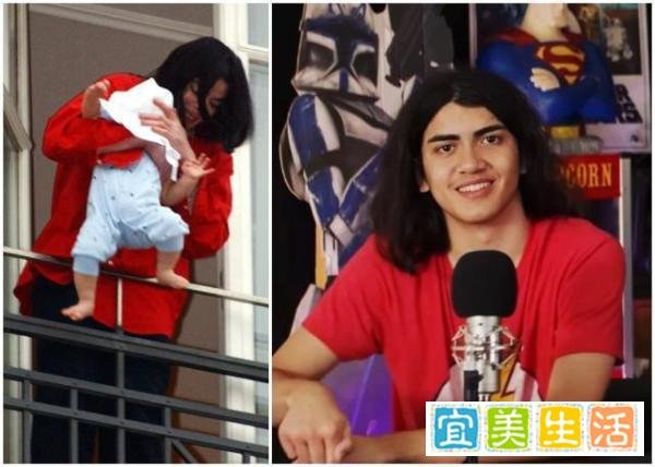 迈克尔·杰克逊20岁小儿子罕见现身，神态越发像父亲