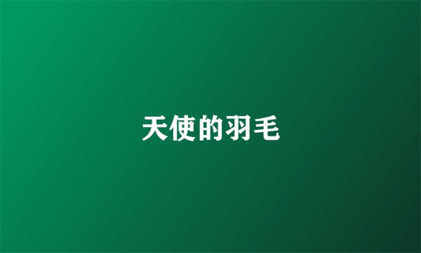 天使的羽毛