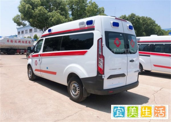 江铃福特负压救护车多少钱一辆