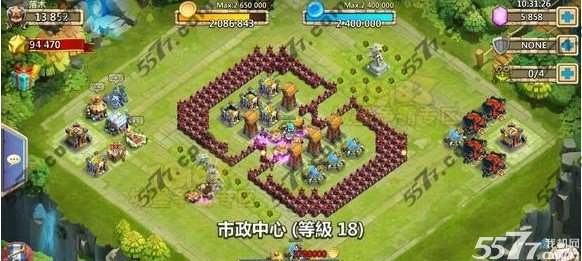 城堡争霸18本方阵图攻略 城堡争霸18本怎么摆阵