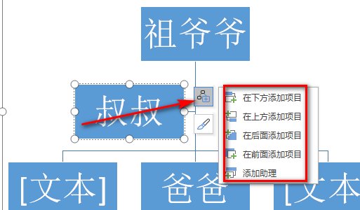 Word如何做家谱世系图